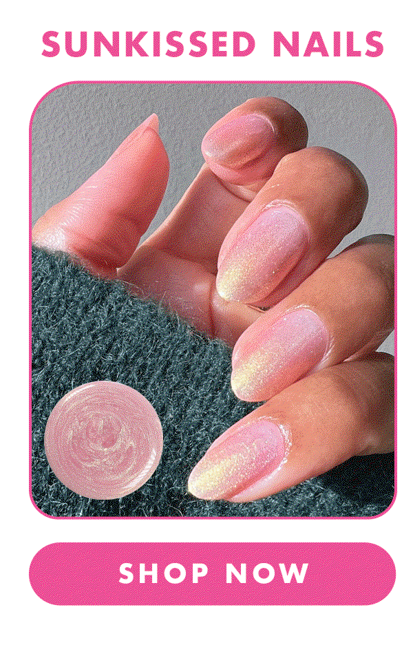 Sun-kissed nails. Shop now.