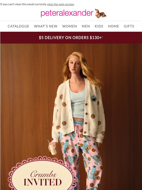 Me Want Sleep, Me want Cookies. Me want PJs