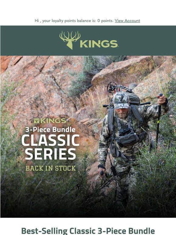 Best Selling Classic 3-Piece Bundle - Back In Stock