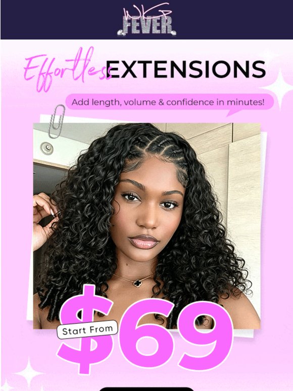 Meet Your Effortless Extension Era 😍