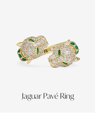 Jaguar Pavé Ring