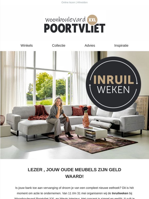 Jouw oude meubels zijn geld waard!