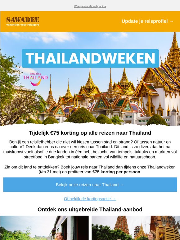 Dé bestemming voor wie niet kan kiezen