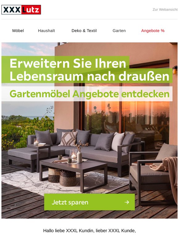 🪴 Ihr Garten, Ihr Stil: Möbel, die Ihren Außenbereich verschönern!