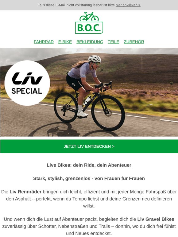 Live Bikes: dein Ride, dein Abenteuer