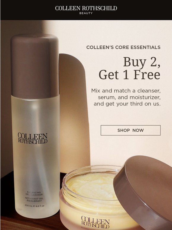 Buy 2, Get 1 Free: Colleen’s Core Essentials