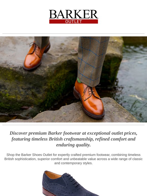 Barker Shoes Outlet – Unbeatable Prices on Premium Quality Shoes Crafted with Timeless British Sophistication