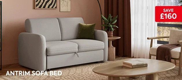 Antrim 2-Seater Pull-Out Sofa Bed | Save £160