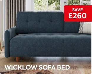 Wicklow 3-Seater Pull-Out Sofa Bed | Save £260