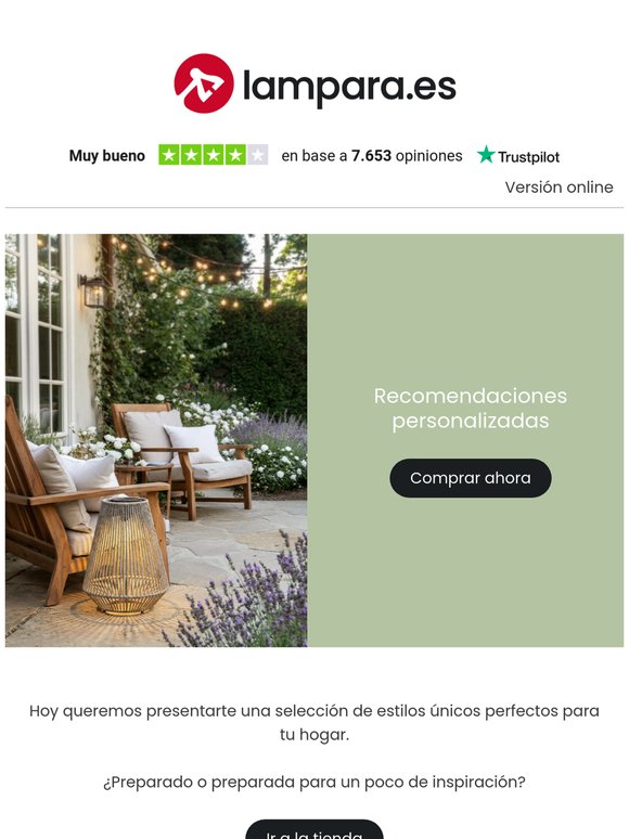 Descubre tus recomendaciones personalizadas de un vistazo