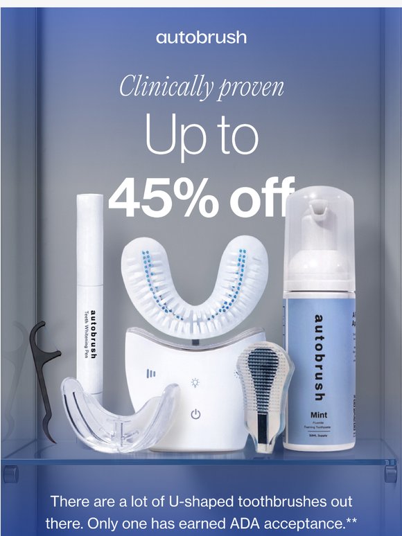 Your dentist's favorite brush is on sale