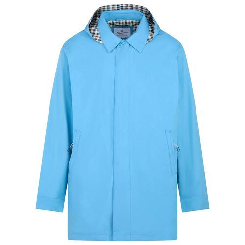 Aquascutum RLG Badge Packable Trench - Avio Blue