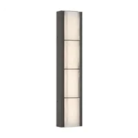Gibraltar LED 24.5 inch Sand Bronze Outdoor Wall Sconce by Eurofase