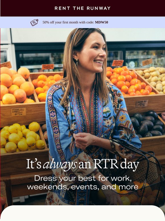 Don’t leave great outfits waiting