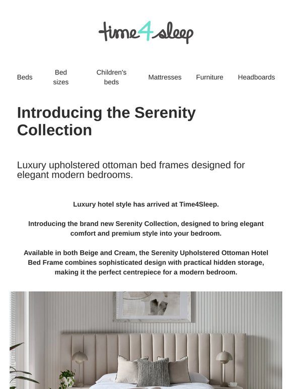 Introducing the New Serenity Collection