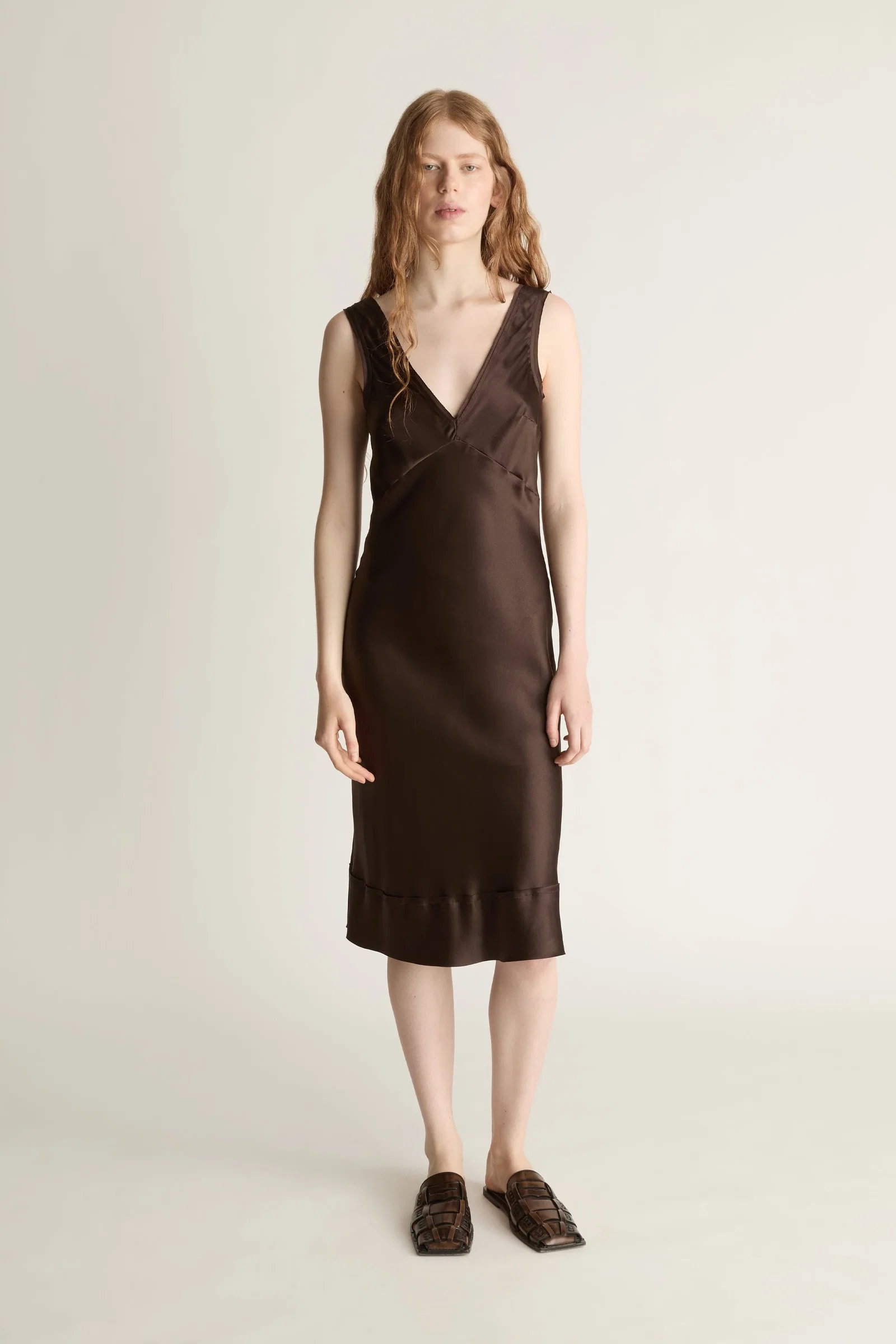 Image of Stella Silk Satin Dress