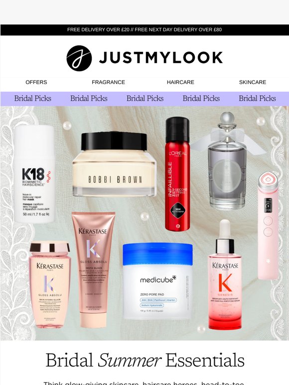 Summer bride picks 💍 handpicked by our beauty expert
