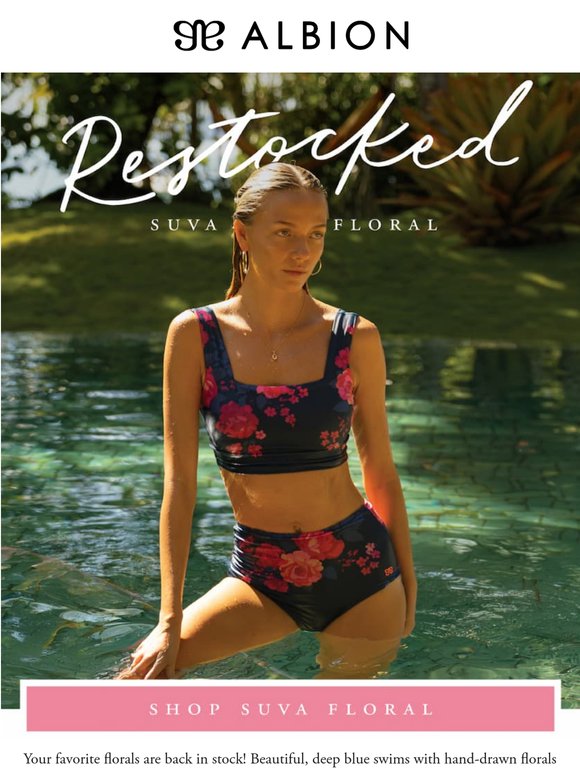 RESTOCKED 🌸 Floral Swims