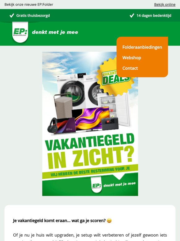 Slim shoppen met je vakantiegeld