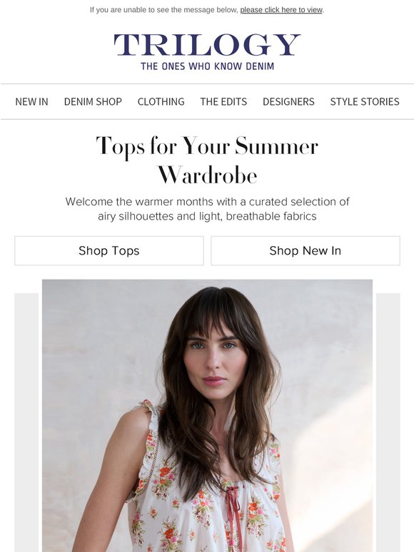 Tops For Your Summer Wardrobe