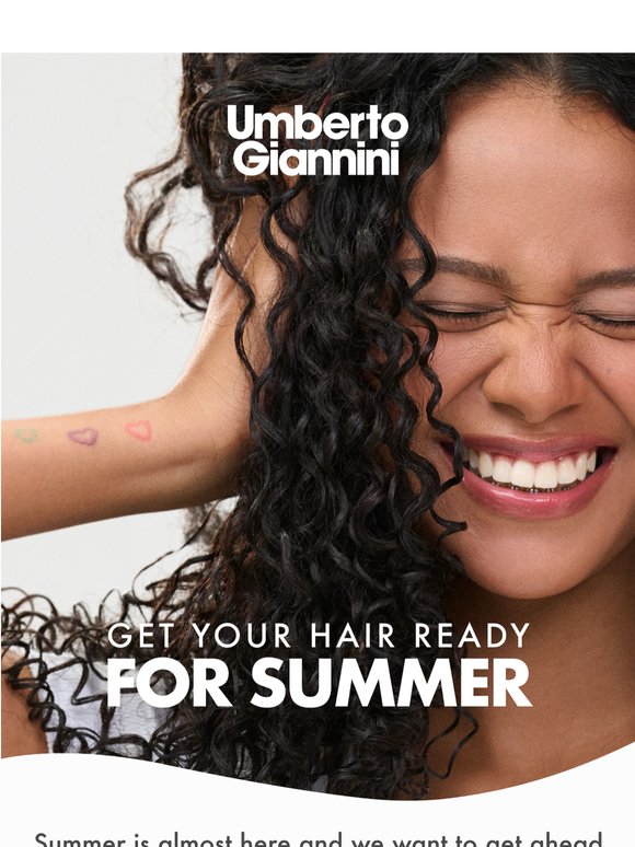 Get your hair ready for summer