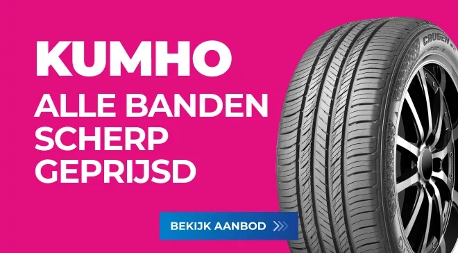 Kumho - alle banden scherp geprijsd