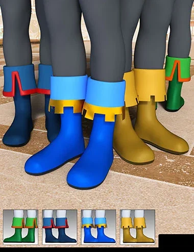 Cavalier Boots v002 MMKBGenesis 9