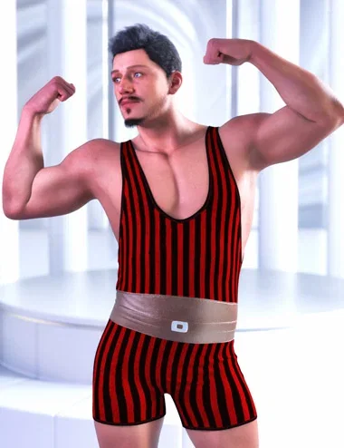 JMR dForce Herbert Sport Suit for Genesis 9 and 8 Male