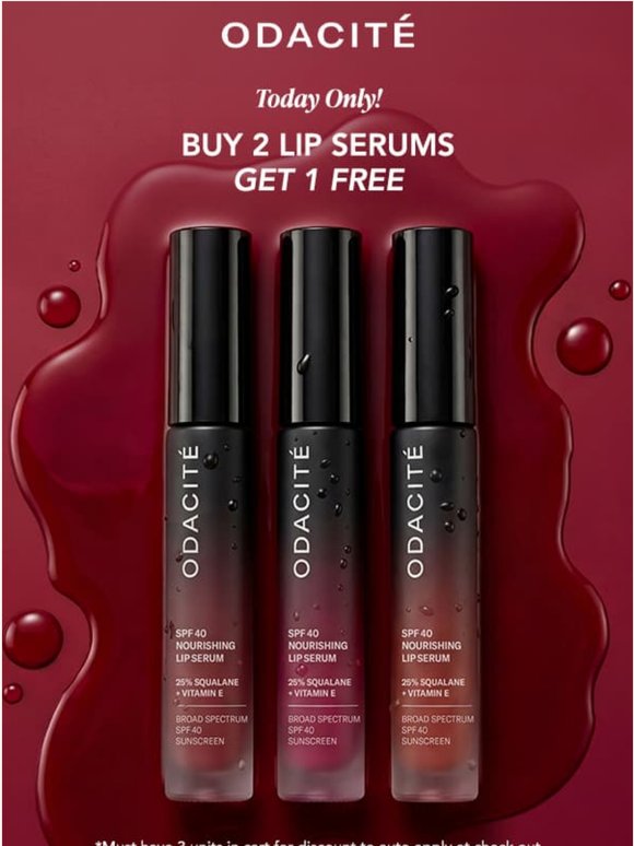 Buy 2, Get 1 FREE 💋