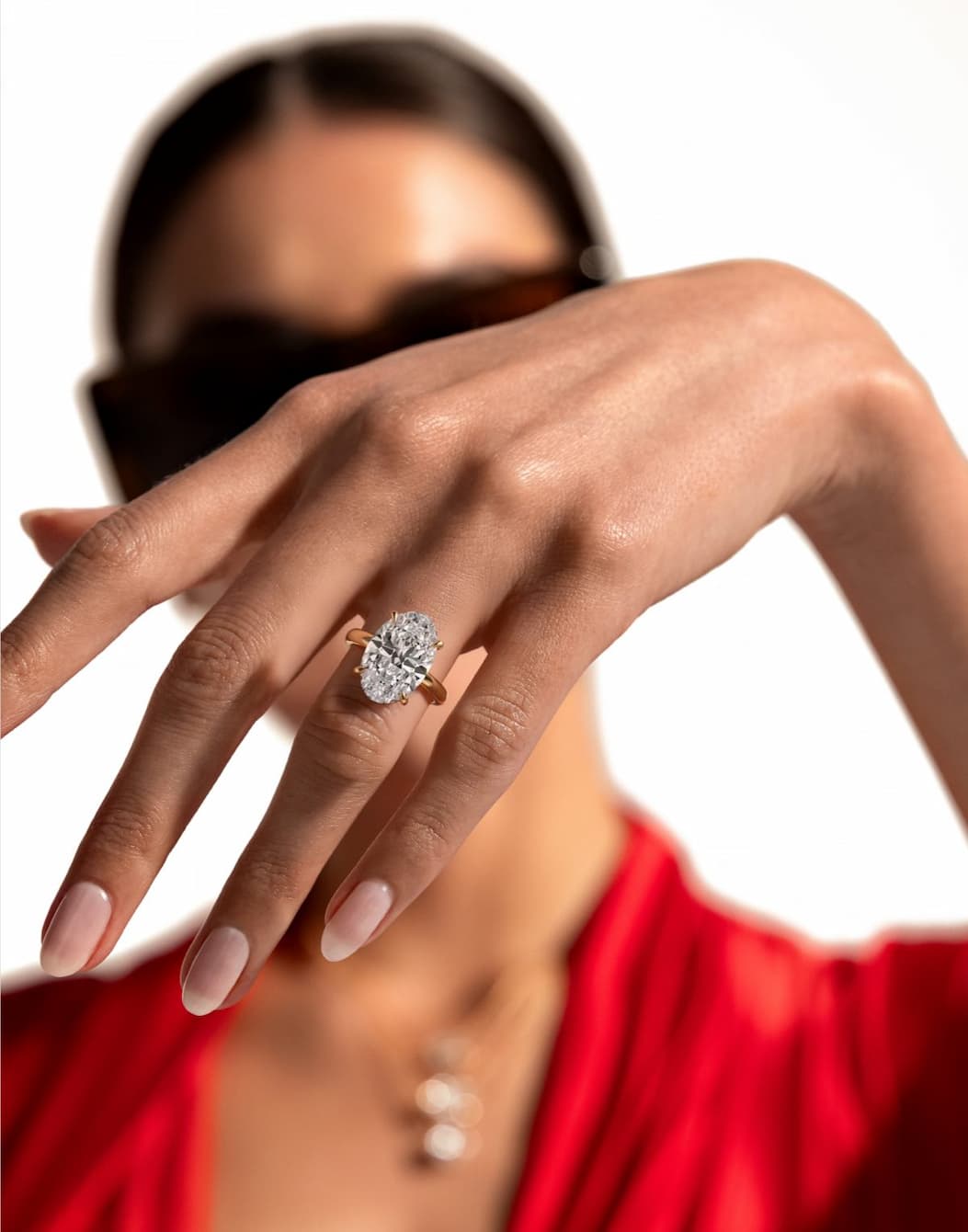 High Polish Engagement Ring