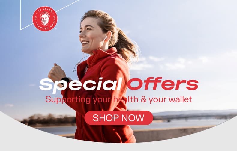 Special Offers supporting your health and your wallet