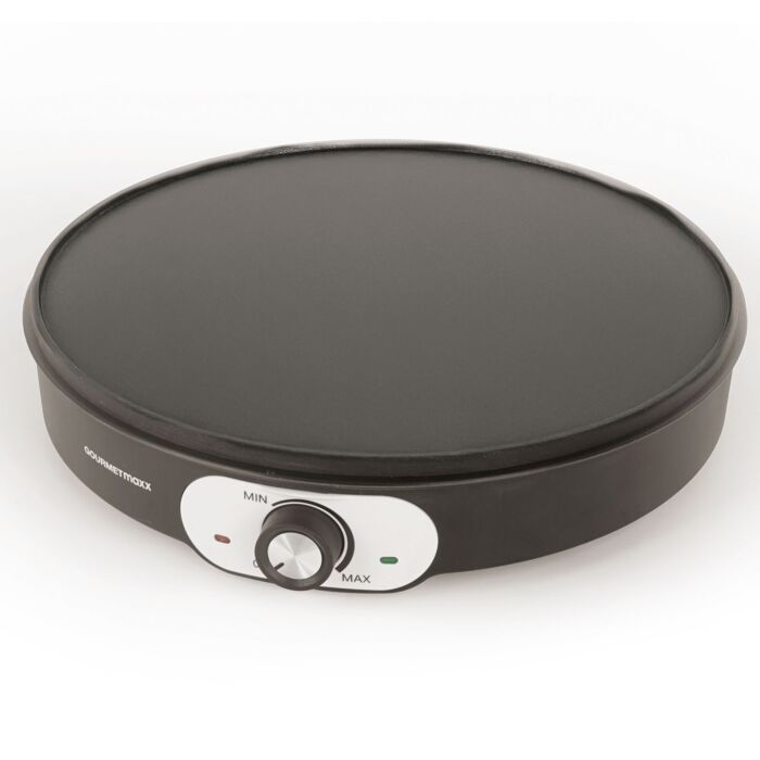 Gourmetmaxx Crêpe-Maker «Delice», 30 cm Platte, stufenlose Temperaturregelung , schwarz