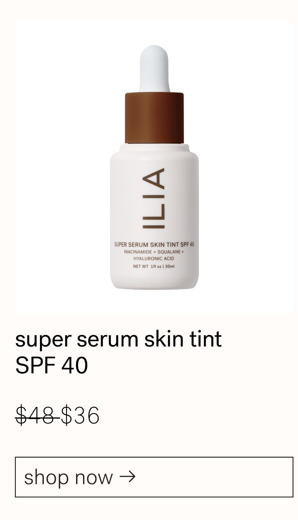 Super Serum Skin Tint SPF 40