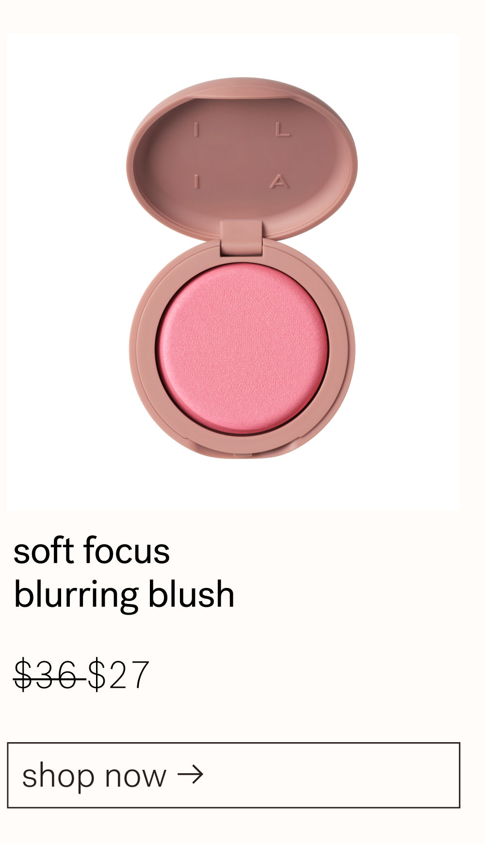 Soft Focus Blurring Blush