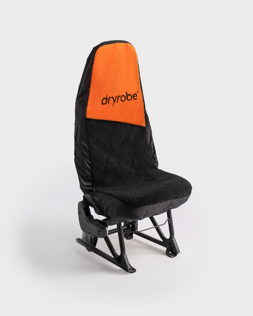 Dryrobe® Car Seat Cover in Orange Black