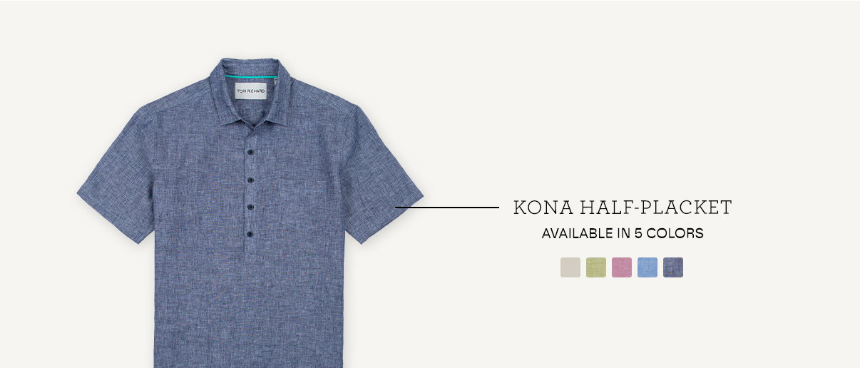 Kona Half-Placket