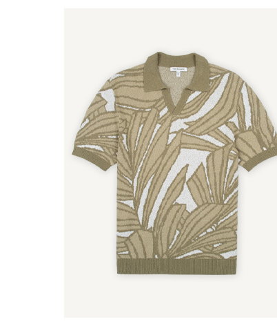 Just Fronds Boucle Polo