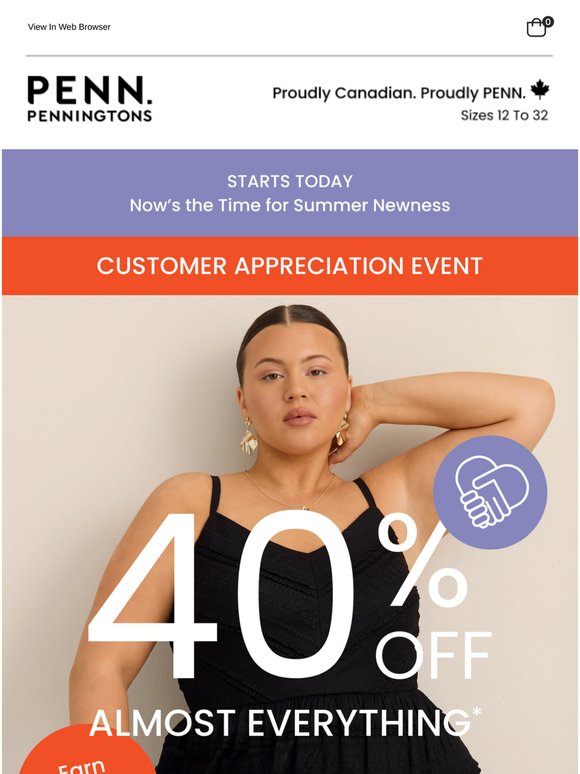 It's On! Customer Appreciation Event ♥️