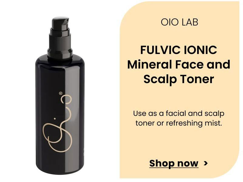 Oio Lab FULVIC IONIC Mineral Face and Scalp Toner 100ml