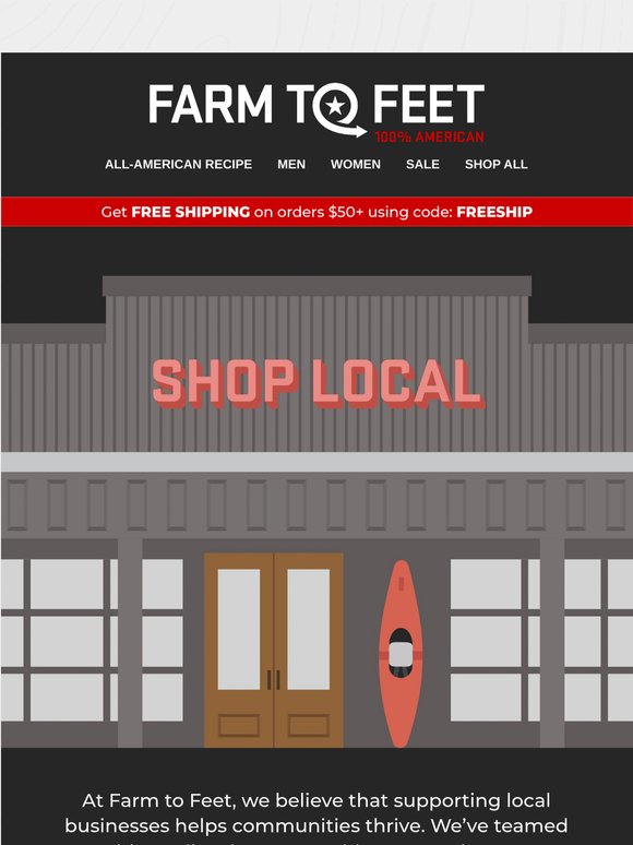 Shop Local, Support Your Community 🧦
