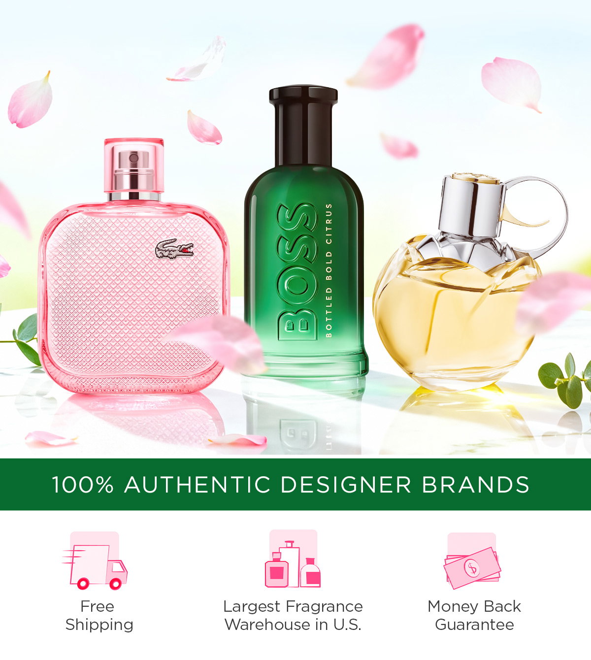 Petals fall around popular scents during spring savings
