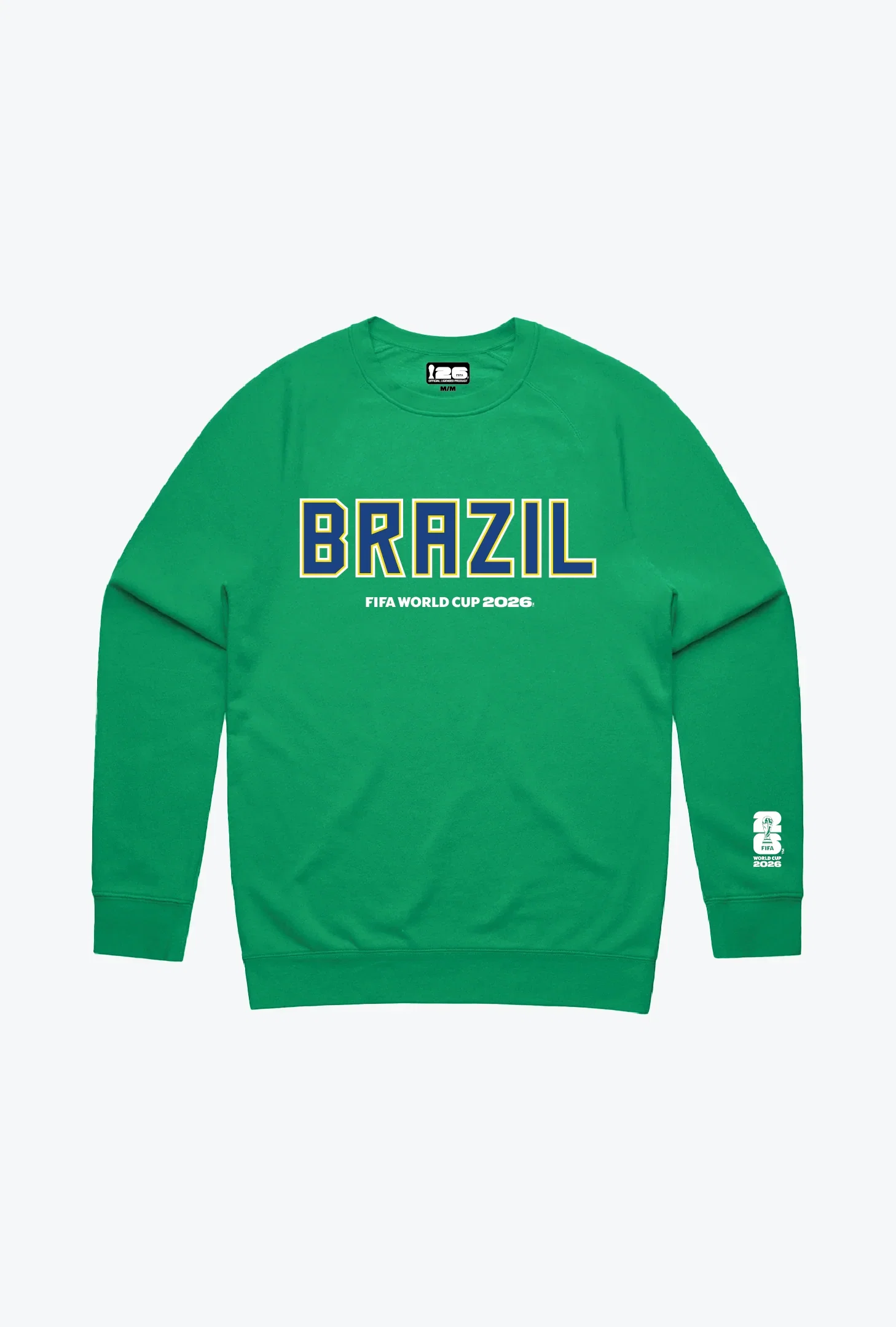 Image of FIFA World Cup 2026™ Brazil Spirit Crewneck - Kelly Green
