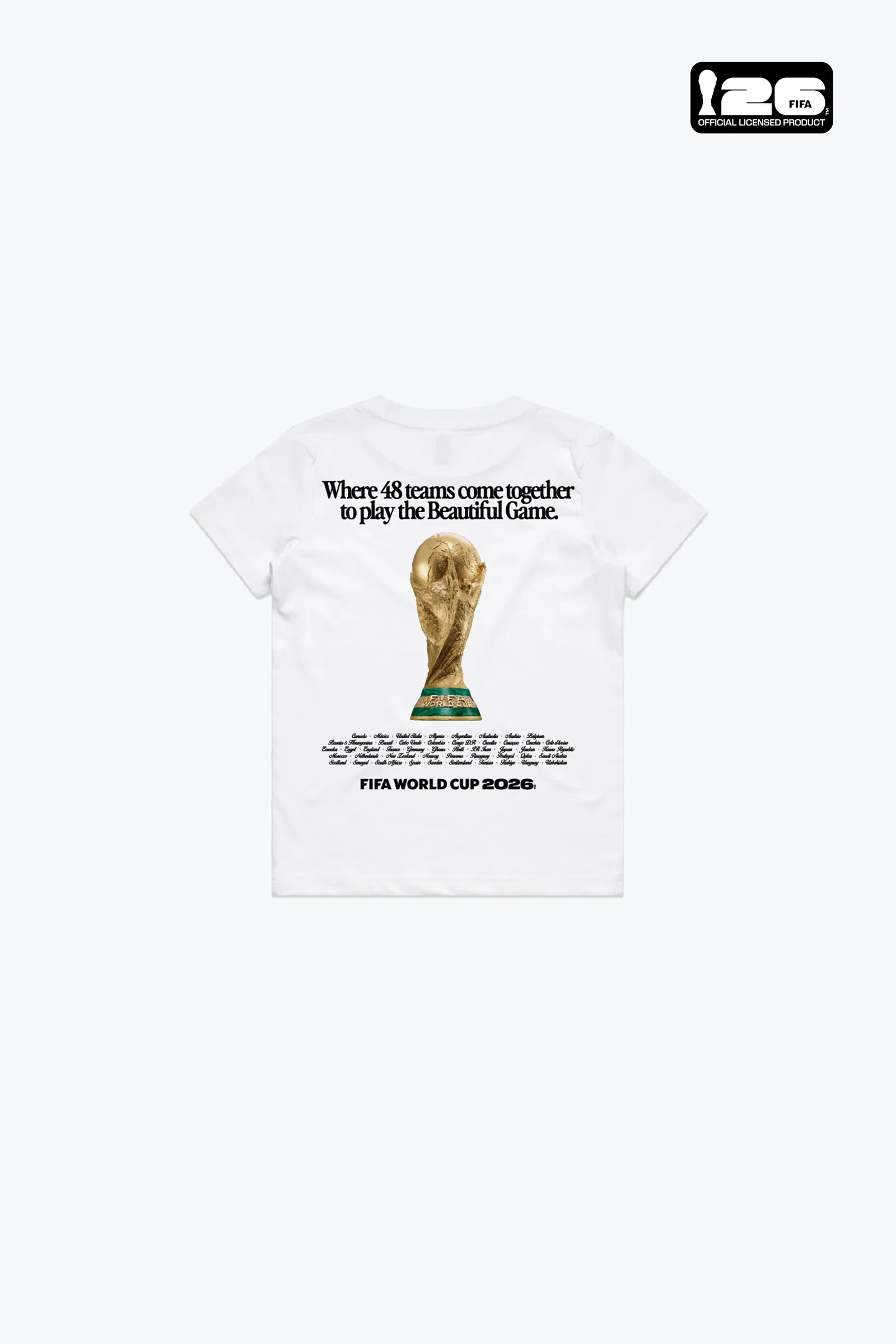 Image of FIFA World Cup 2026™ The Beautiful Game Youth T-Shirt - White