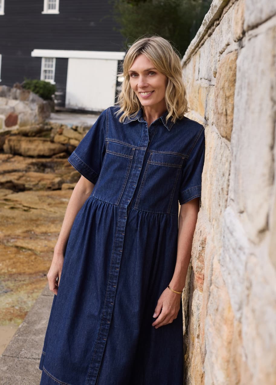 Harley denim dress