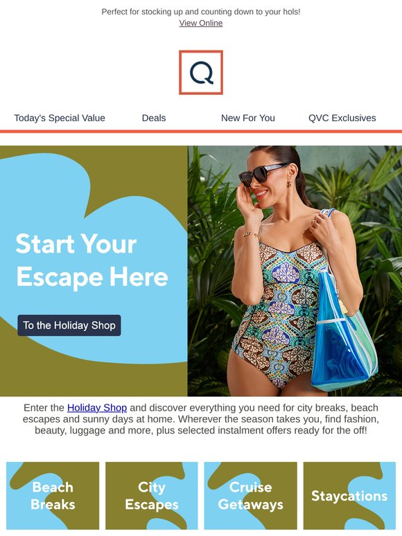 Grab sunshine-ready essentials and offers now,