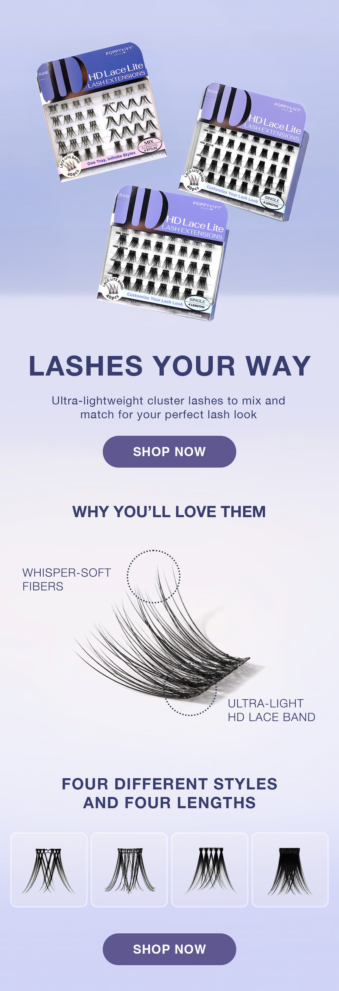 HD Lace Lite Lash Extensions