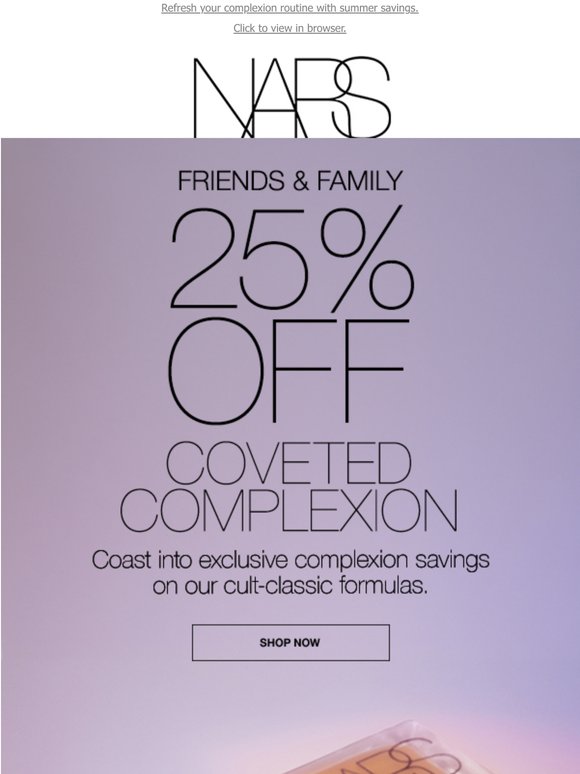 Your best summer base is 25% off.