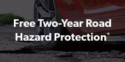 Free Two-Year Road Hazard Protection