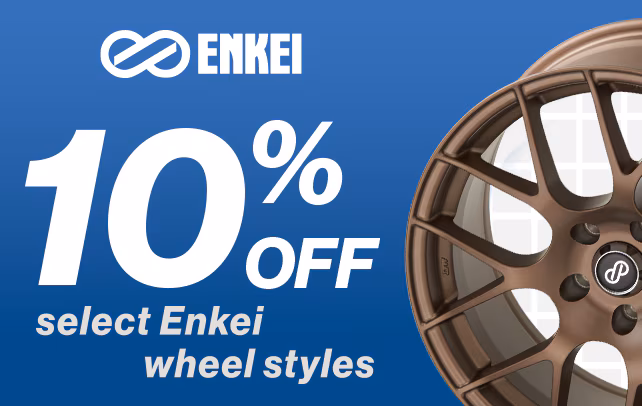10% Off Select Enkei Wheels