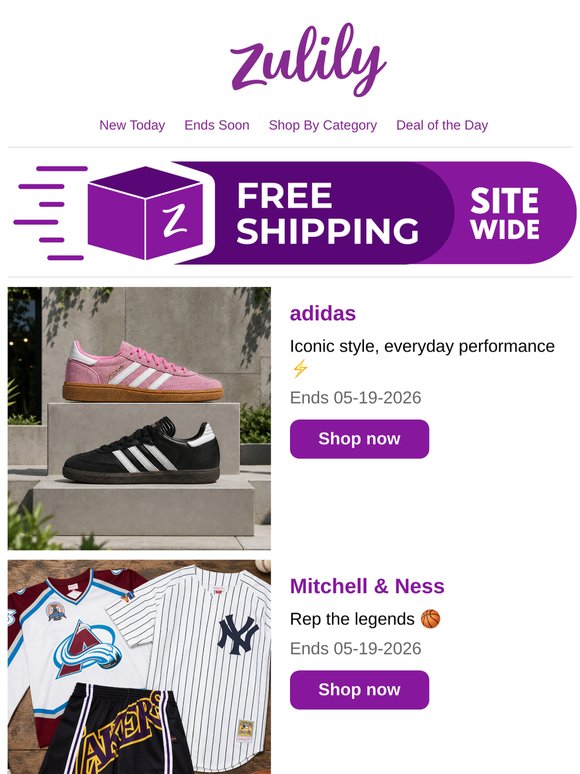 💜 Rep the legends, wear the icons